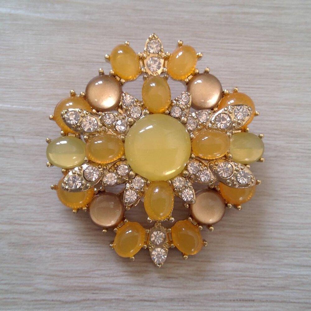 Napier Sunburst Brooch